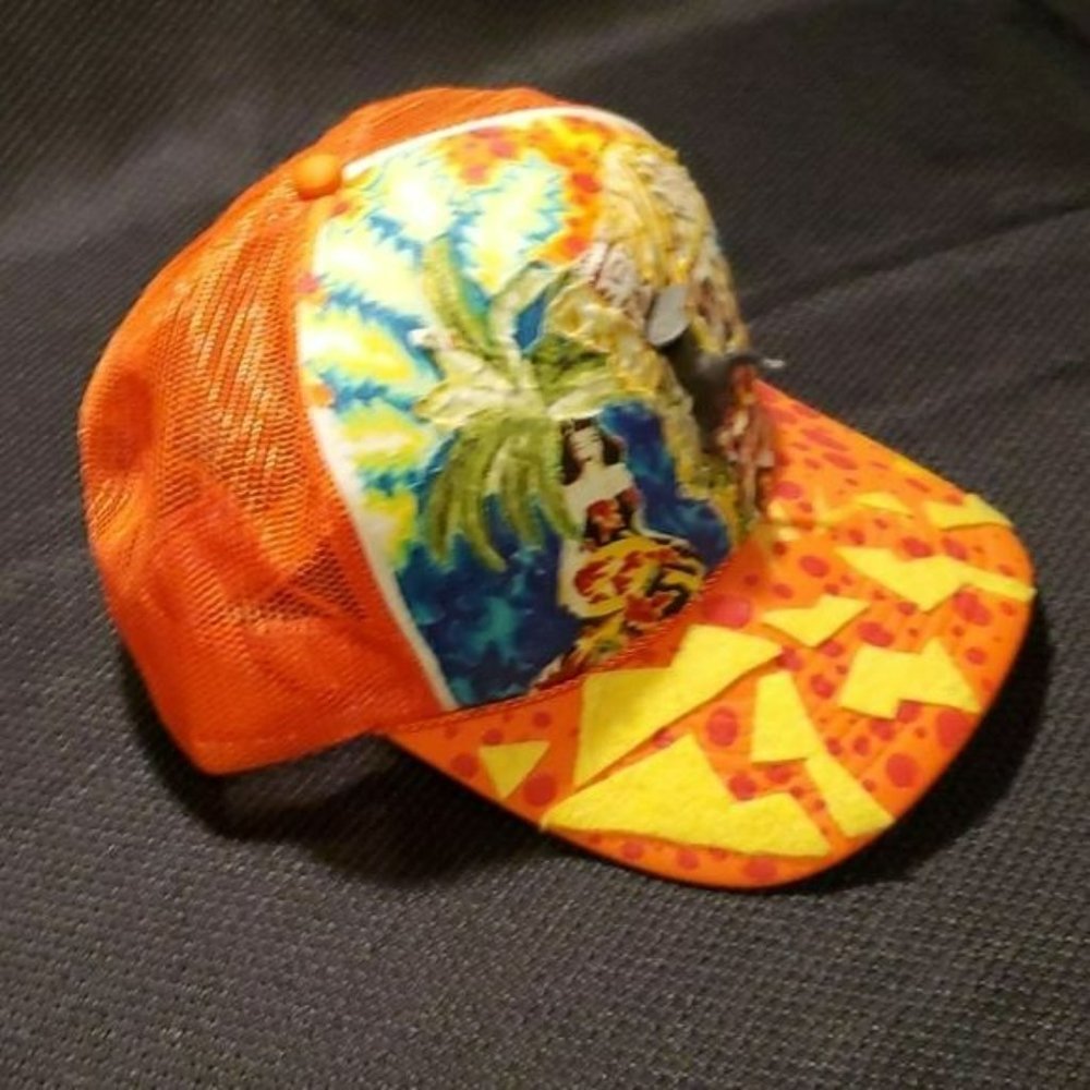 Trucker Hat, Custom Patchwork - image 2